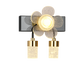 HDC Premium Dual Glow Floral Crystal Mirror Light for Vanity & Bathroom Spaces