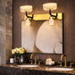 HDC Premium Black & Rose Gold Dual Crystal Vanity Mirror Light