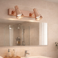 HDC 18/12/6 Watt Premium Rose Gold Finish Adjustable Mirror Light for Bathroom, Vanity