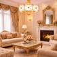 Hdc Minimalist European Creative All Copper Study Bedroom Restaurant Ceiling Light