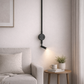 HDC Modern Black/Gold 15W Wall Spotlight with Long Arm Design for Bedroom