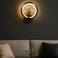 Hdc Modern LED Tree Ring Rosegold Wall Lamp For living room, bedroom, hallway