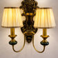 HDC Luxury Dual Shade Classic Wall Light for Living Room