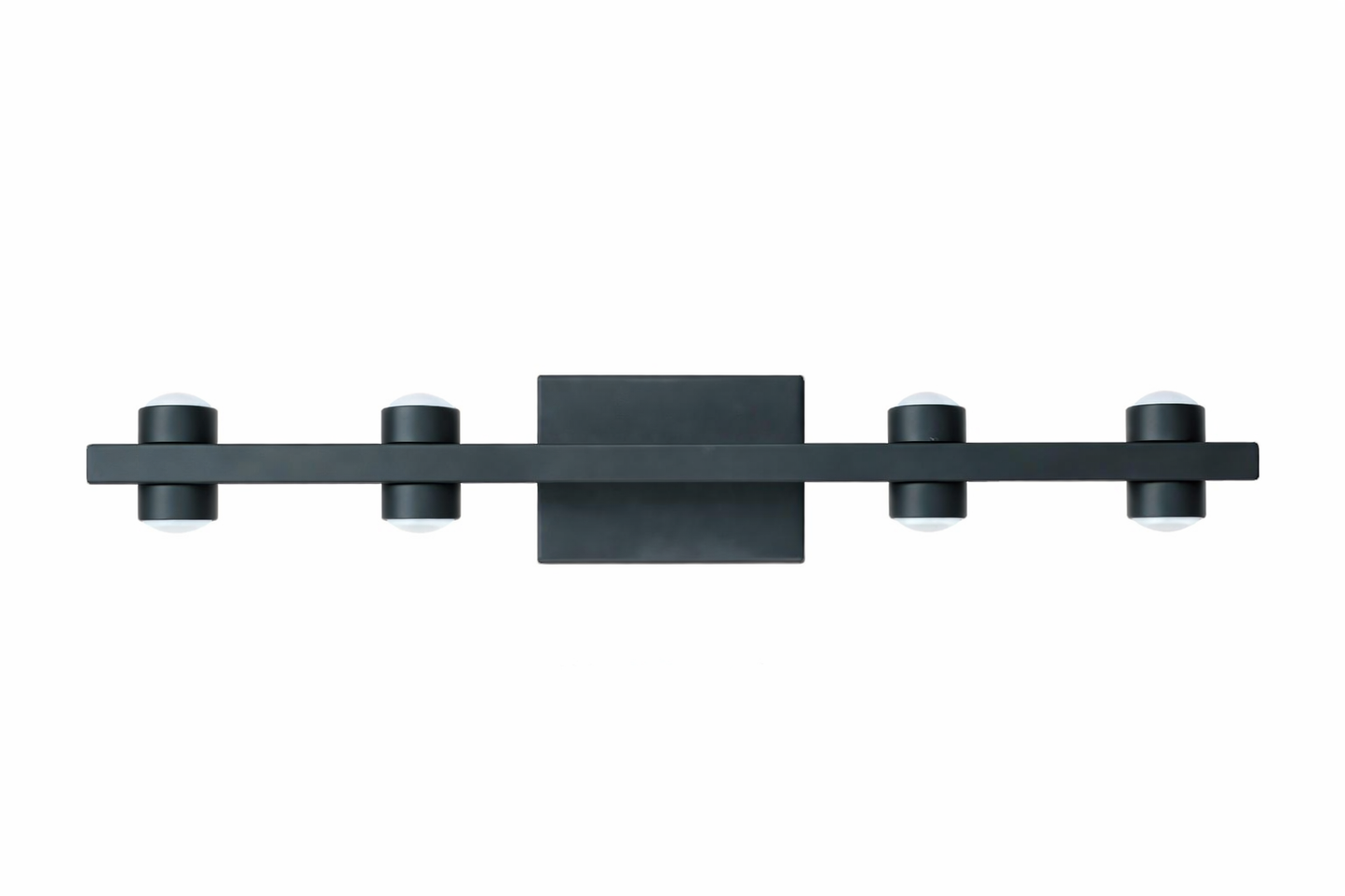 HDC Luxury Black LED Mirror Wall Light for Bathroom & Dressing Area