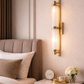 HDC Luxury Gold Acrylic LED Wall Light for Bedroom, Living Room, Mirror & Hallway