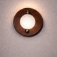 HDC Luxury Wooden Finish Circular Wall Light for Bedroom, Living Room & Ambient Décor