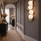 HDC Luxury Modern Gold Glass Globe Wall Light for Bedroom, Living Room & Hotel Décor