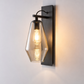 HDC Modern Industrial Glass Wall Light for Bedroom, Living Room & Passage