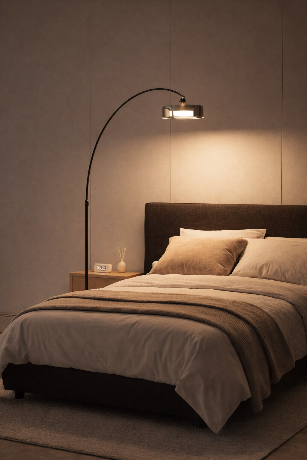 HDC Luxury Modern Arc Floor Lamp for Living Room