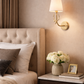 HDC Luxury Classic Fabric Shade Deer Wall Light for Living Room & Bedroom