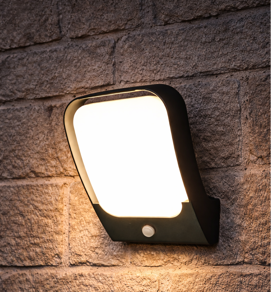 HDC 24w Modern Outdoor LED Wall Light for Gate, Garden & Exterior Walls