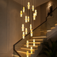 HDC Luxury 18-Light LED Double Height Chandelier for Double Height Living Room, Staircase Void