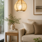 HDC Modern Woven Rattan Globe Pendant Light