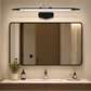 HDC Luxury Black LED Mirror Light for Washroom, Vanity Area