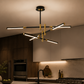 HDC Luxury Modern Geometric LED Chandelier for Bedroom, Living Room