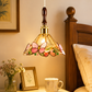HDC Vintage Floral Tiffany Style Pendant Light