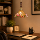 HDC Vintage Floral Tiffany Style Pendant Light