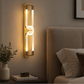 HDC Modern Gold LED Wall Light for Bedroom, Living Room