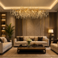 HDC Luxury 1800mm Crystal Branch Chandelier for Bedroom, Living Room