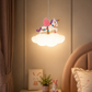 HDC Kids Unicorn Cloud Pendant Light for Kids Bedroom, Nursery, Playroom