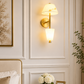HDC Modern Dual-Shade Luxury Wall Light for Bedroom, Living Room
