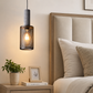 HDC Modern Industrial Terrazzo & Gold Mesh Pendant Light