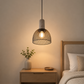 HDC Modern Industrial Terrazzo & Gold Mesh Pendant Light