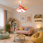 HDC Cute Whale Kids Ceiling Fan Light for Kids Bedroom, Nursery, Playroom