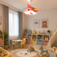 HDC Cute Whale Kids Ceiling Fan Light for Kids Bedroom, Nursery, Playroom