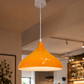 Ojaro Modern Dome Metal Pendant Light for Dining & Kitchen, Bedroom, Cafe