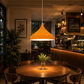 Ojaro Modern Dome Metal Pendant Light for Dining & Kitchen, Bedroom, Cafe