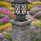 HDC Luxury Coffee/Black/Gold Outdoor Gate Light for Gate Walls, Garden Pillars