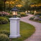 HDC Luxury Classic Coffee/Black/Gold Outdoor Gate Light