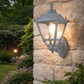 HDC Classic Vintage Outdoor Wall Lantern – Weatherproof Exterior Gate & Garden Light