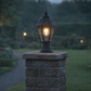 HDC Classic Black Outdoor Gate Light for Garden & Landscape Lighting