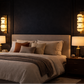 HDC Modern Gold Marble Finish Stack Wall Light for Living Room, Bedroom