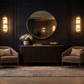 HDC Modern Gold Marble Finish Stack Wall Light for Living Room, Bedroom
