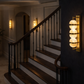 HDC Modern Gold Marble Finish Stack Wall Light for Living Room, Bedroom
