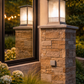 HDC Modern Outdoor Gate Pillar Light for Outdoor Areas