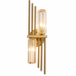 HDC Modern Gold Crystal Wall Light for Bedroom, Living Room & Hotel Décor
