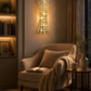 HDC Luxury Modern Gold Crystal Wall Light for Living Room, Bedroom, Bedside