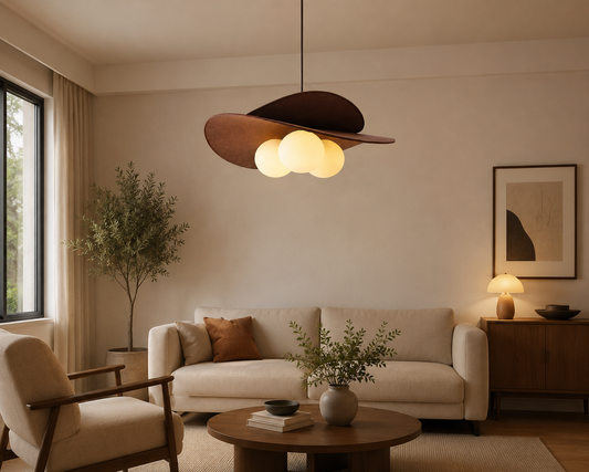 HDC Modern Designer Hat Style Pendant Light for Bedroom, Dining & Café Décor