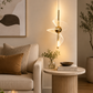 HDC Modern Gold Artistic LED Pendant Light for Bedroom, Living Room