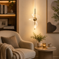 HDC Modern Gold Artistic LED Pendant Light for Bedroom, Living Room