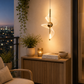 HDC Modern Gold Artistic LED Pendant Light for Bedroom, Living Room
