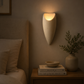 HDC Modern Up Down Ceramic Wall Light for Living Room, Bedroom & Hallway