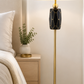 HDC Modern Luxury Floor Lamp with Fabric Shade