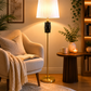 HDC Modern Luxury Floor Lamp with Fabric Shade