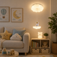 HDC Kids Astronaut Cloud Pendant Light for Bedroom & Study Room
