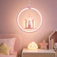 HDC Kids Princess Castle Pendant Light for Bedroom & Study Room